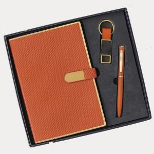 Notebook, Pen & Keychain Gift Set – Model RV1007