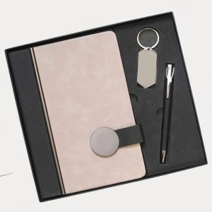 Notebook, Keychain & Pen Gift Set – Model RV1023