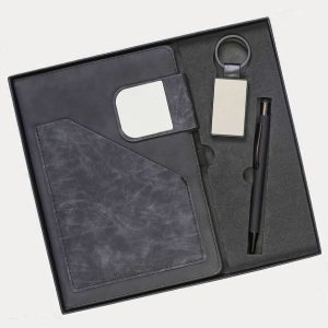 Notebook, Keychain & Pen Gift Set – Model RV1025