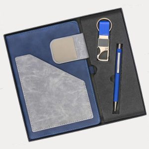 Notebook, Keychain & Pen Gift Set – Model RV1026