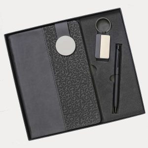 Notebook, Keychain & Pen Gift Set – Model RV1027