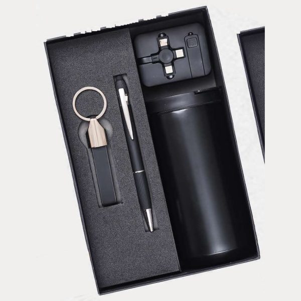 Bottle & Mug Gift Set – Model RV1114 (Black)