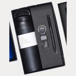 Travel Tumbler, Pen & Keychain Gift Set – Model RV1116