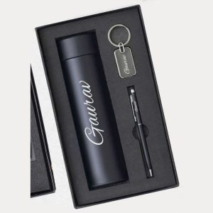 Bottle, Pen & Keychain Gift Set – Model RV1117