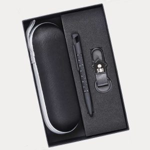 Zipper Case, Tool Pen & Metal Keychain Gift Set – Model RV1118