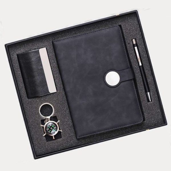 Executive Notebook Gift Set – Model RV1301 (Black)
