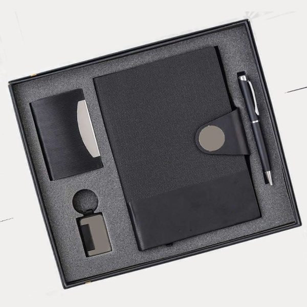 Executive Notebook Gift Set – Model RV1302 (Black)