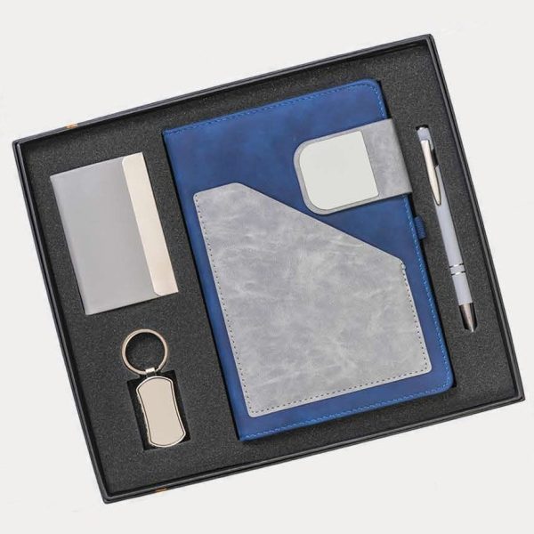 Executive Notebook Gift Set – Model RV1404 (Blue)