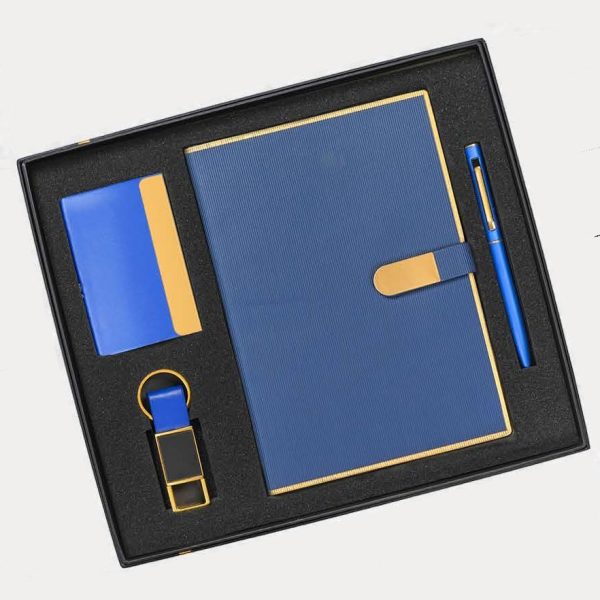 Executive Notebook Gift Set – Model RV1407 (Blue)