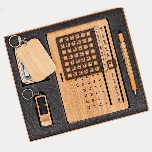 Eco-Friendly Gift Combo – Model RV1412 (Bamboo)