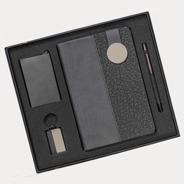 Executive Notebook Gift Set – Model RV1412 (Black)