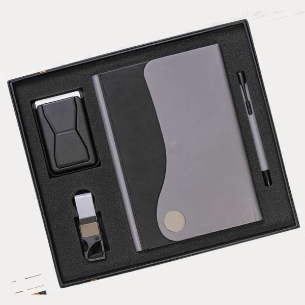 Executive Notebook Gift Set – Model RV1416 (Black)