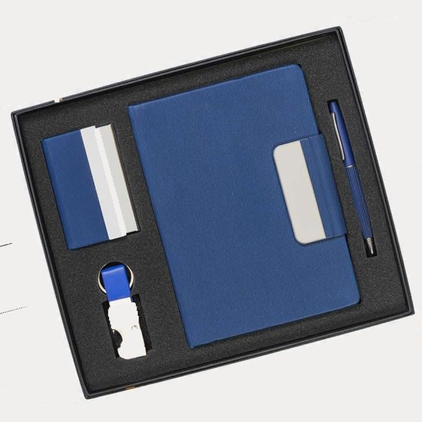 Executive Notebook Gift Set – Model RV1423 (Blue)
