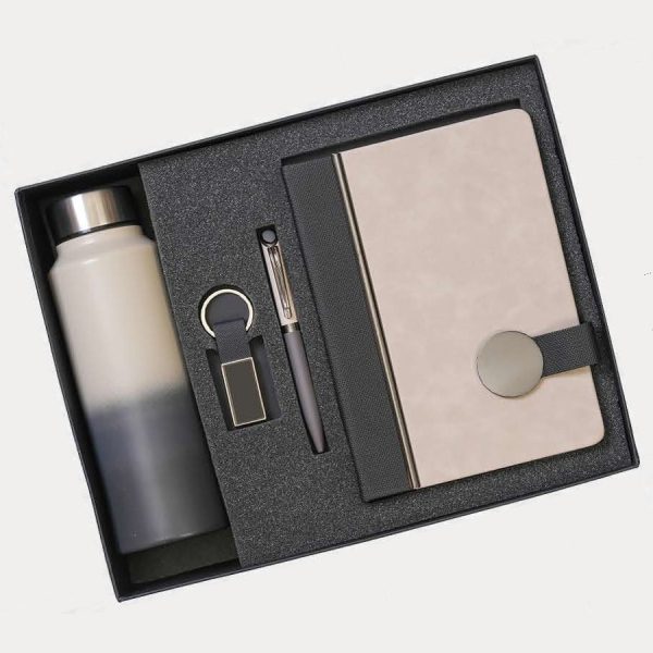 Notebook & Bottle Gift Combo – Model RV1504 (Two Tone)