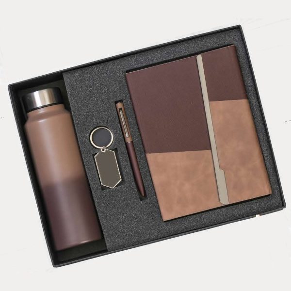 Notebook & Bottle Gift Combo – Model RV1514 (Two Tone)