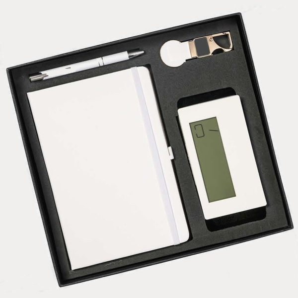 Executive Notebook Gift Set – Model RV1537 (White)