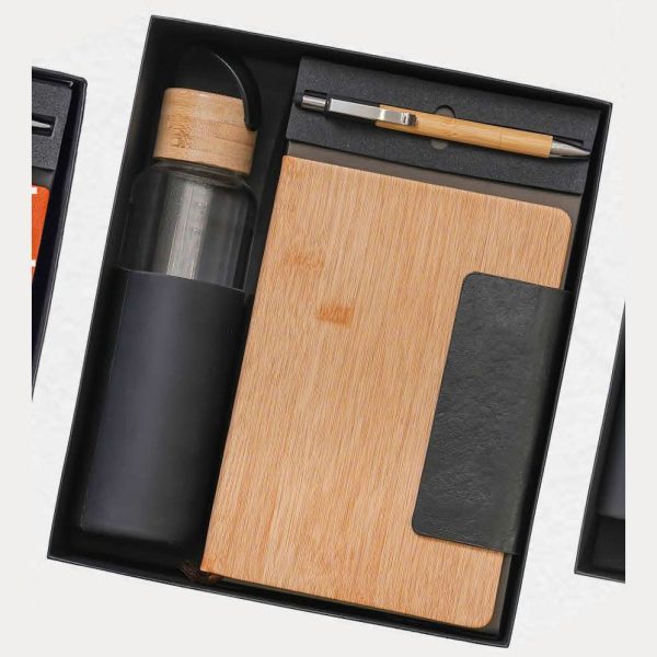 Notebook, Bottle & Pen Gift Set – Model RV1605 (Eco-friendly)