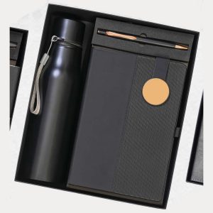 Bottle, Notebook & Pen Gift Set – Model RV1620