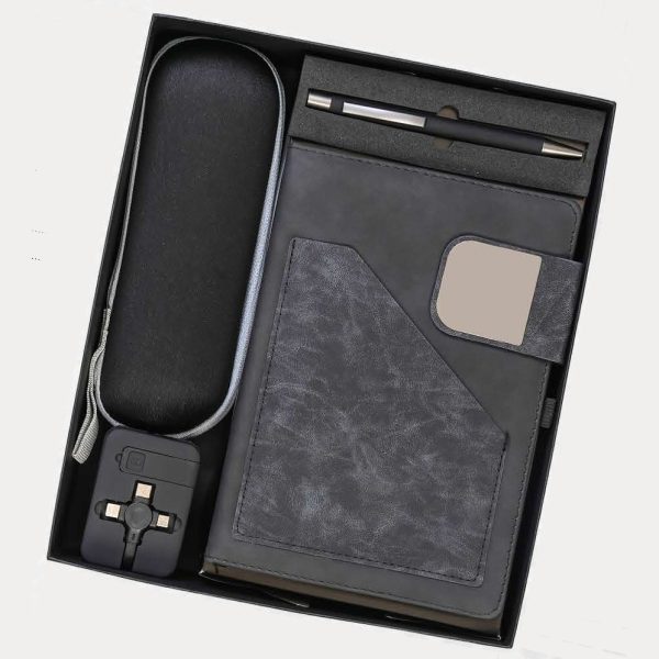 Executive Notebook Gift Set – Model RV1636 (Black)