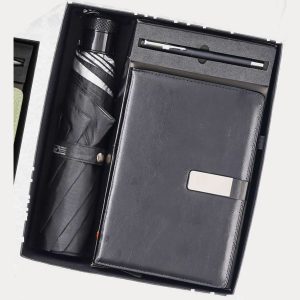 Umbrella, Notebook & Pen Gift Set – Model RV1638