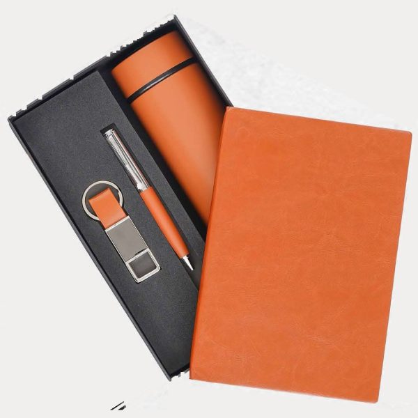 Notebook & Bottle Gift Combo – Model RV1702 (Tan)