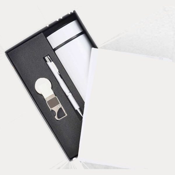 Notebook & Bottle Gift Combo – Model RV1705 (White)