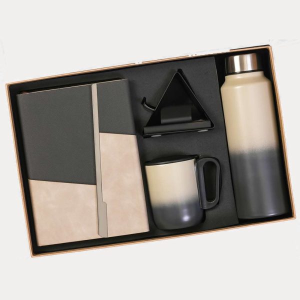 Notebook & Bottle Gift Combo – Model RV1944 (Two Tone)
