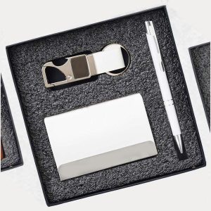 Pen, Card Holder & Keychain Gift Set – Model RV802