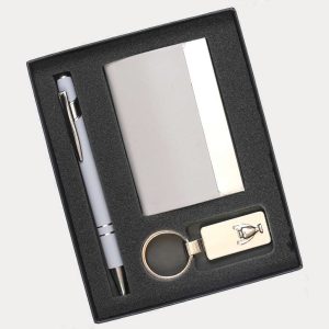 Pen, Card Holder & Keychain Gift Set – Model RV813