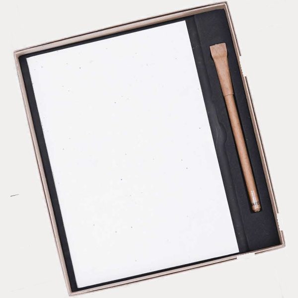 Notebook & Pen Gift Set – Model RV918 (Seed Book, Seed Pen)