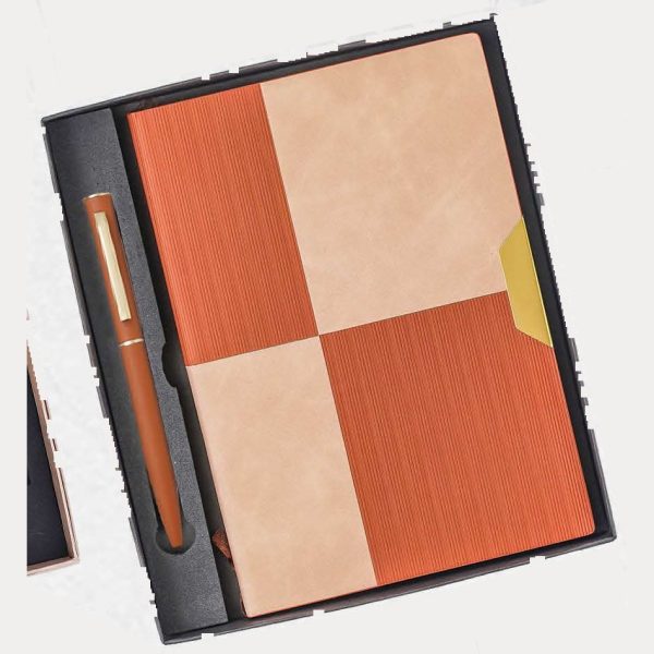 Notebook & Pen Gift Set – Model RV921 (Magnetic Two Tone)